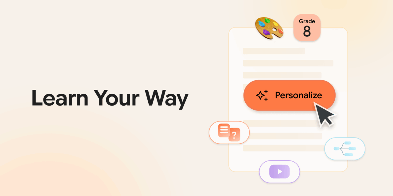 Learn Your Way: Reimagining textbooks with generative AI