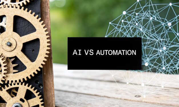 The Difference Between AI and Automation Explained
