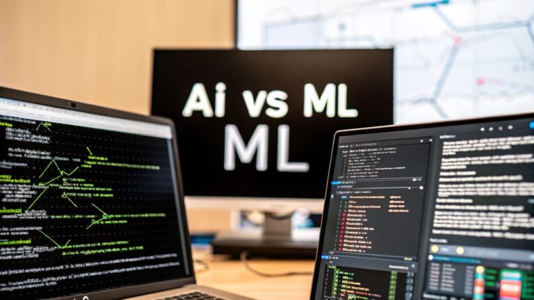 The Real Difference Between AI and Machine Learning Explained