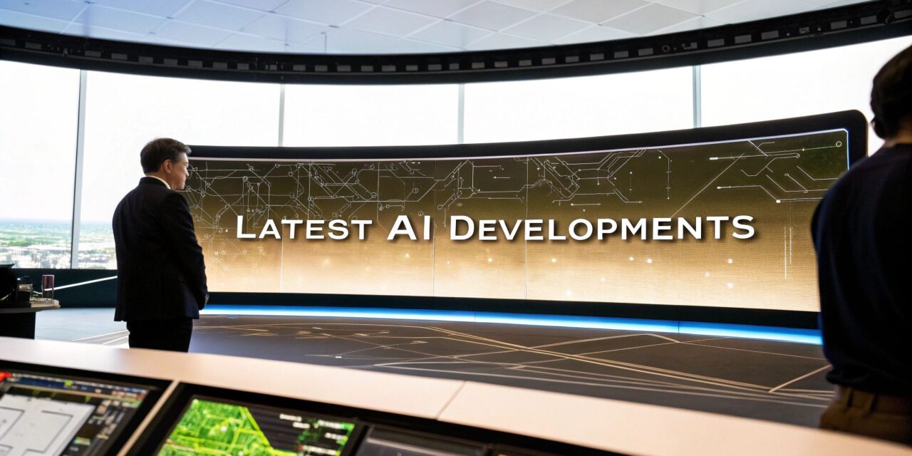 10 Latest AI Developments You Need to Know in 2025