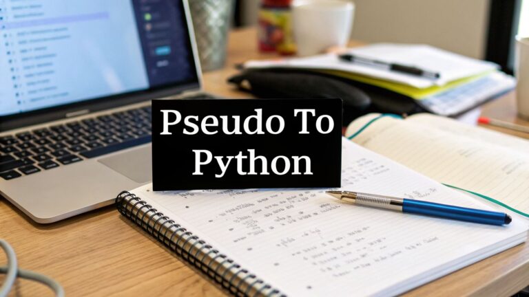A Beginner’s Guide to Converting Pseudo Code to Python