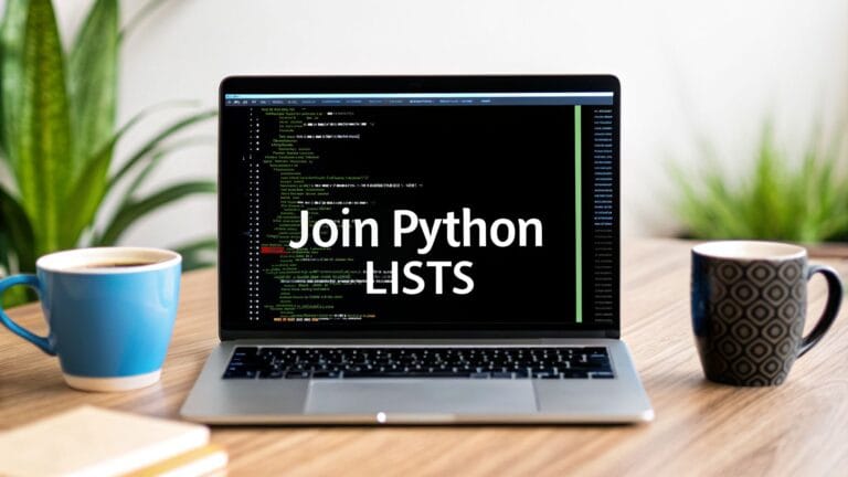 Mastering Python Join List: A Practical Guide to str.join()