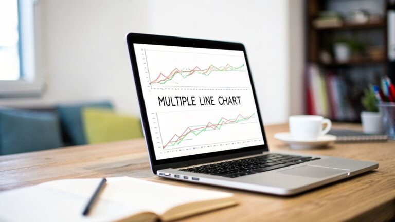 How to Create a Multiple Line Chart for AI Insights