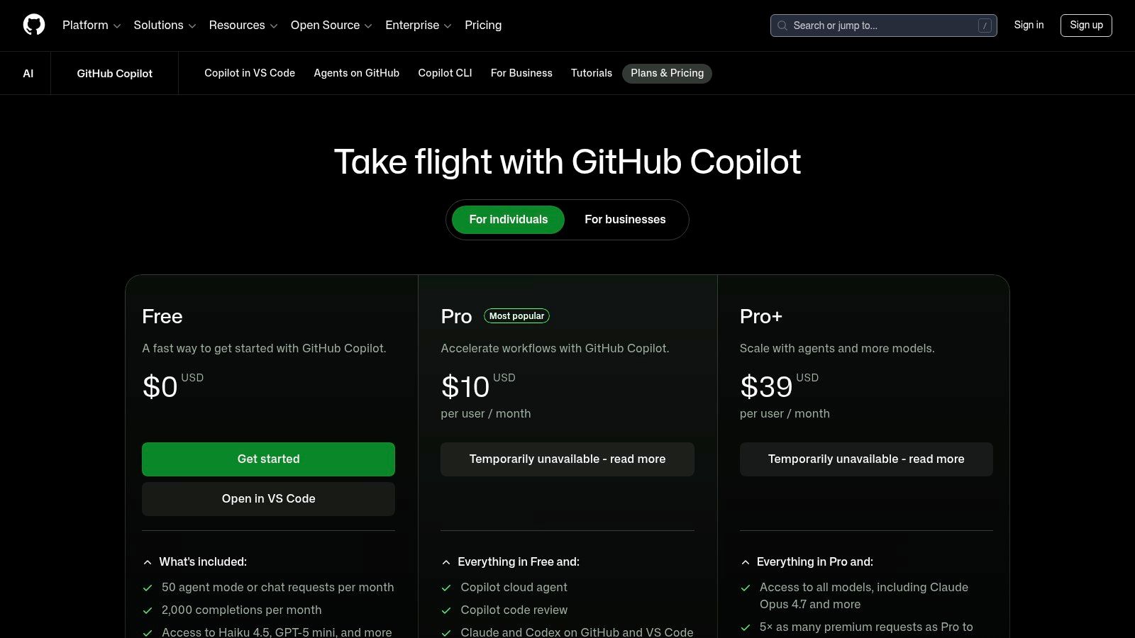 GitHub Copilot for Business