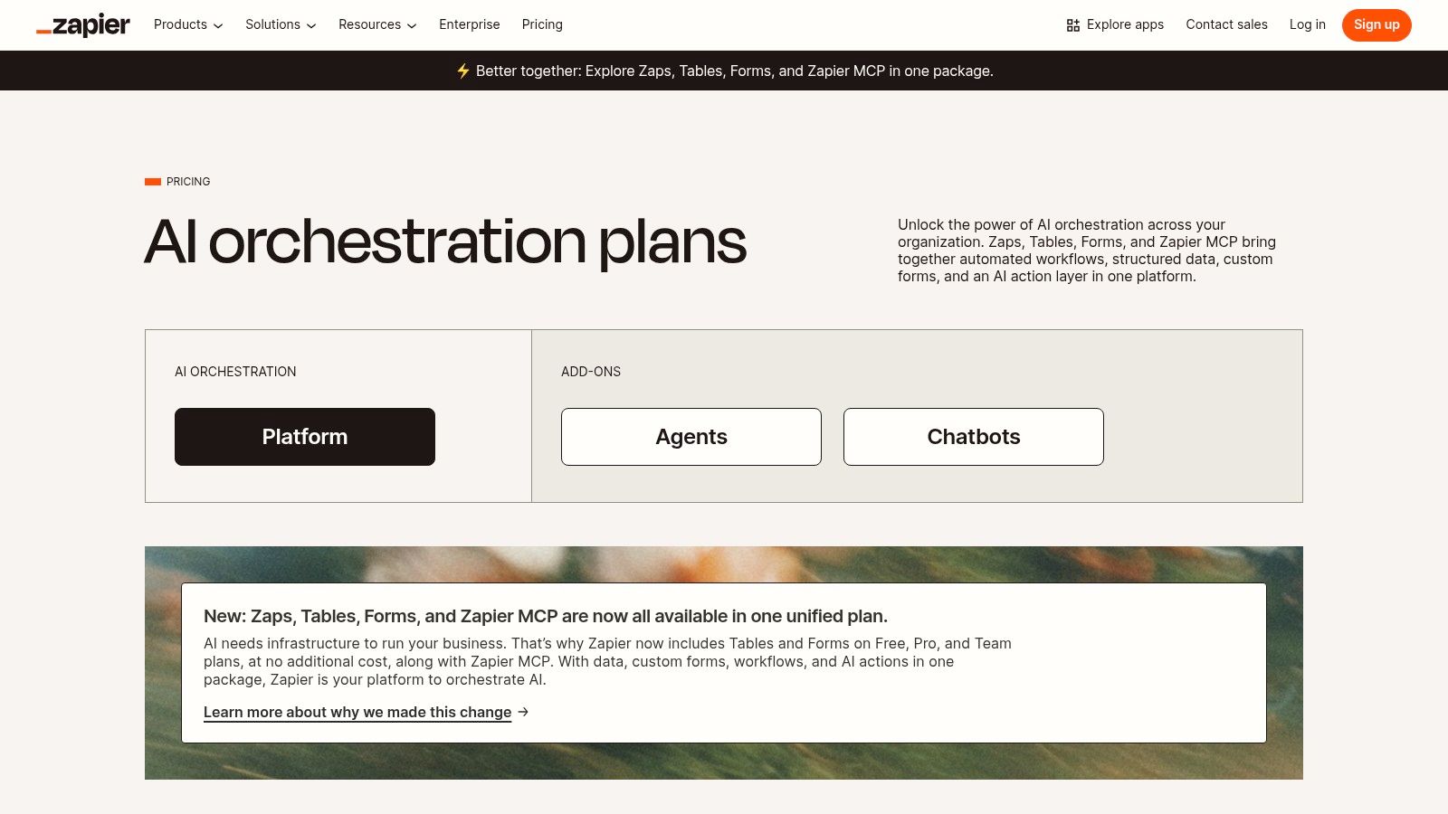 Zapier (Automation + AI Actions)