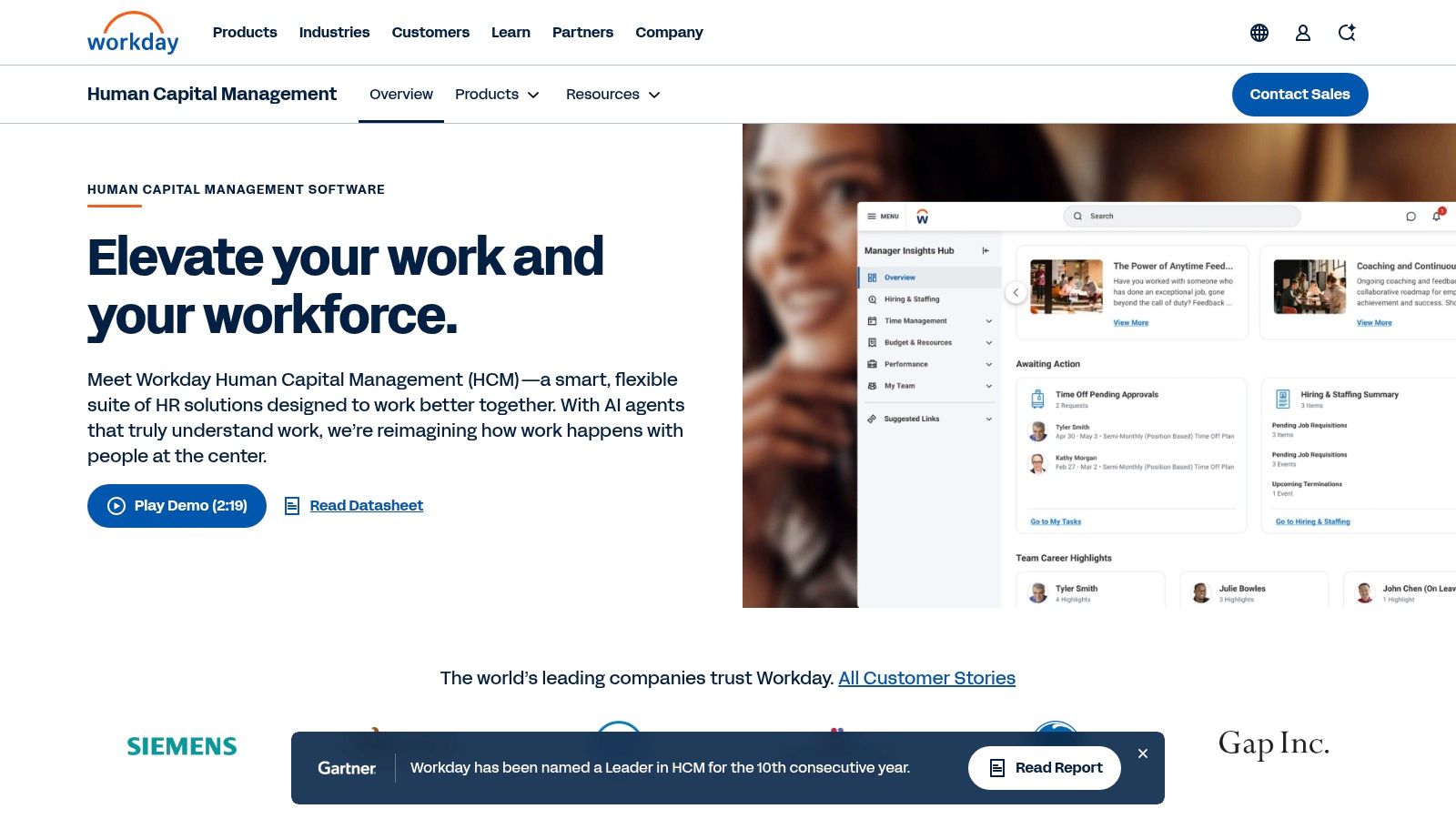 Workday Human Capital Management (HCM)