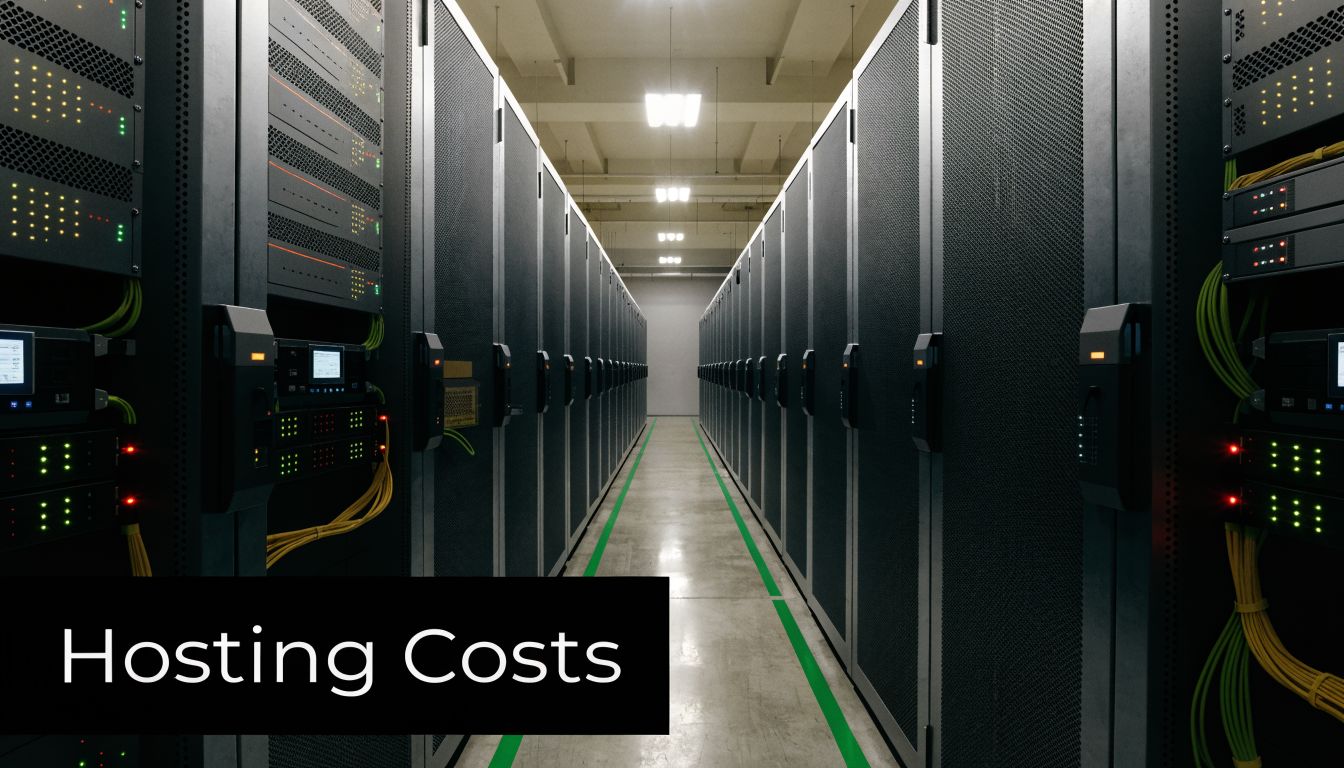 A long aisle inside a modern data center showing rows of server racks with blinking indicator lights.