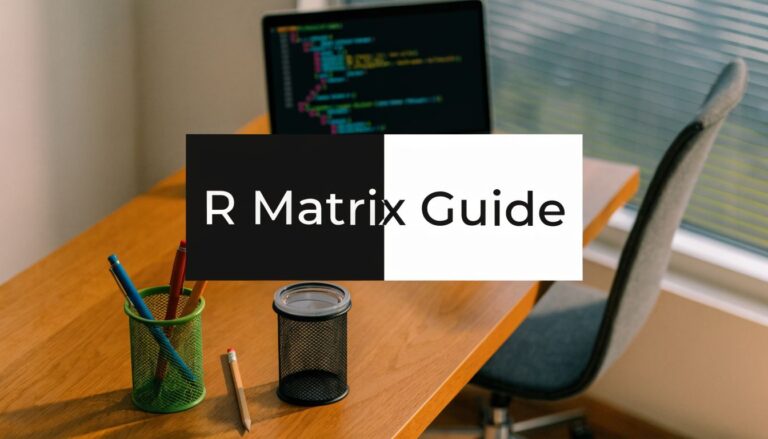 Matrix in R Programming: A Beginner’s Guide